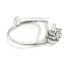 แหวนทองคำขาว แหวนเพชร แหวนคู่ แหวนแต่งงาน แหวนหมั้น - R3085DWG